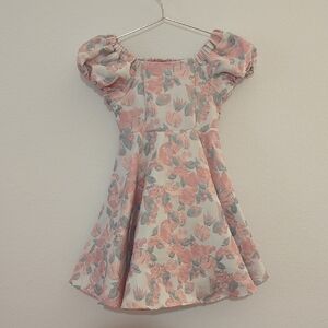Ivy City Girls Mommy+ Me Floral Pink and Dress